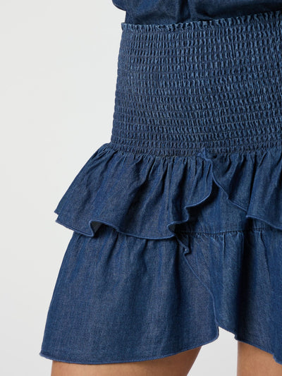 Carin denim skirt