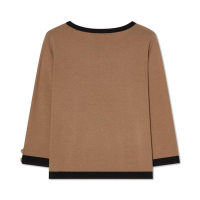 Helen Contrast Top