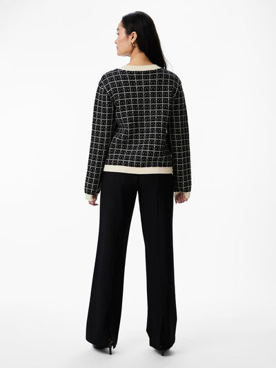 Yaslivia Ls Short Knit Cardigan