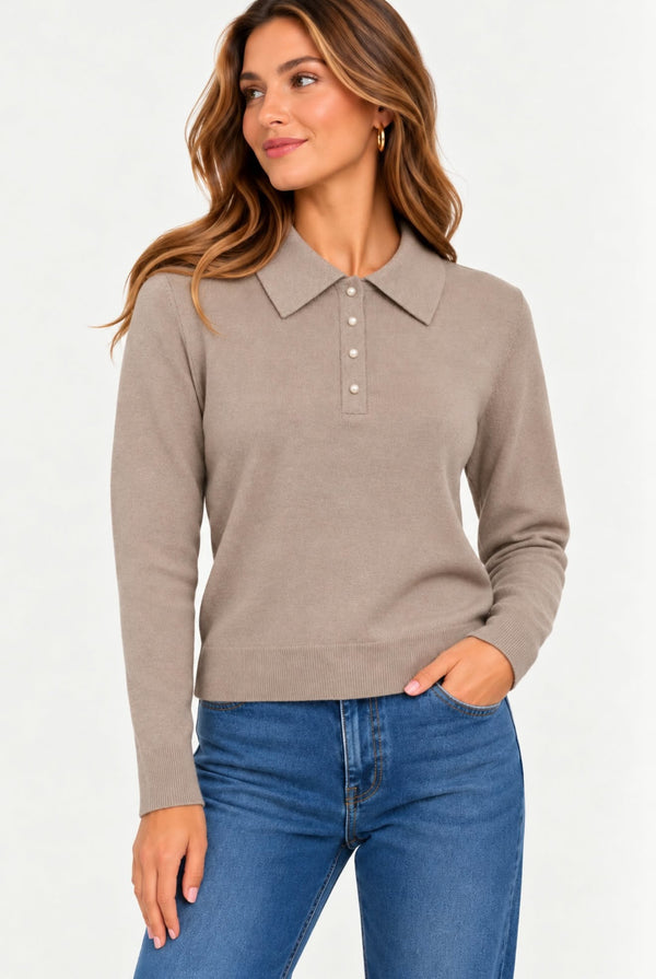 Amanda pearl pullover