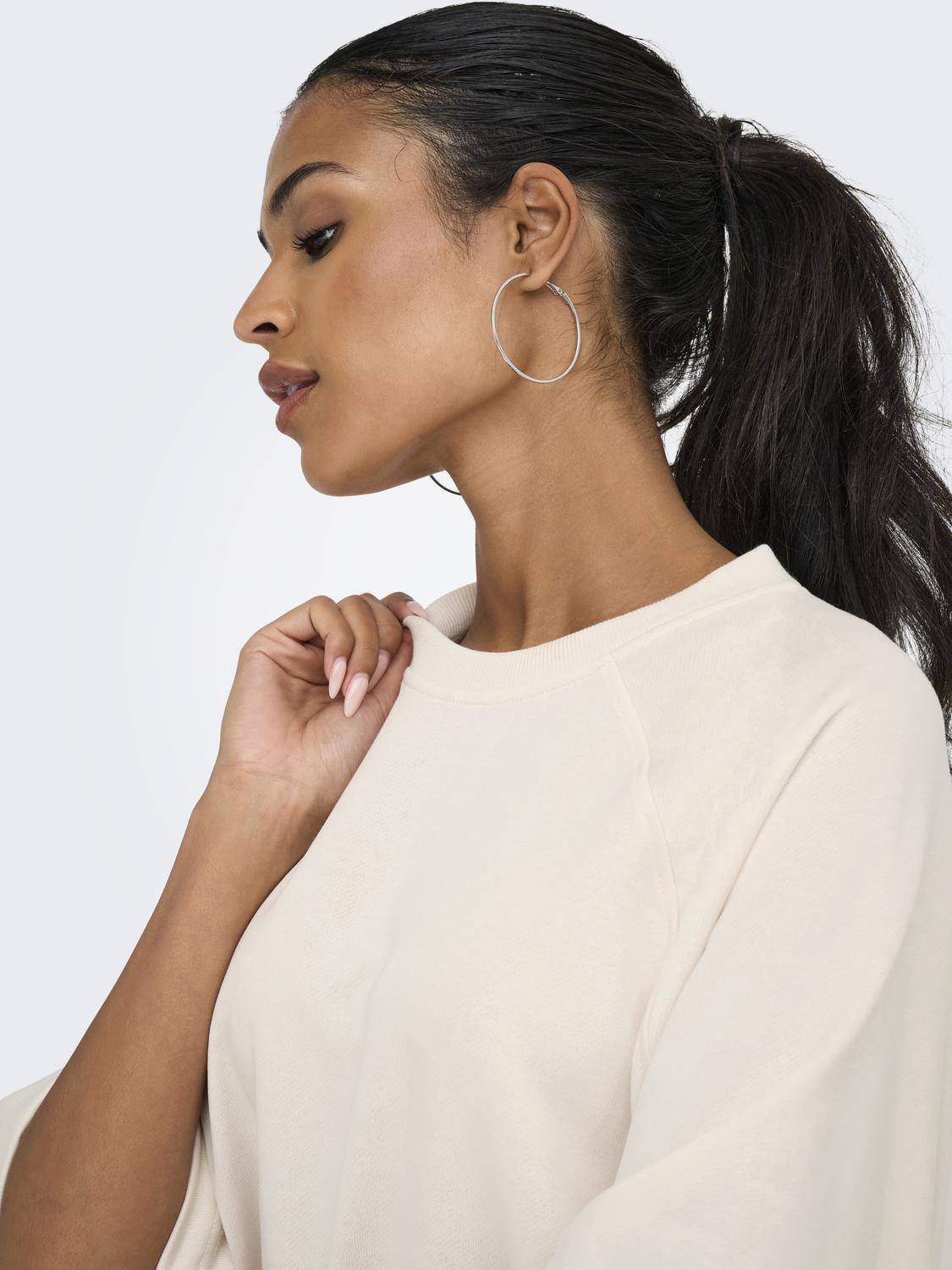 Onldasie 2/4 O-Neck Raglan Ub Cs Swt