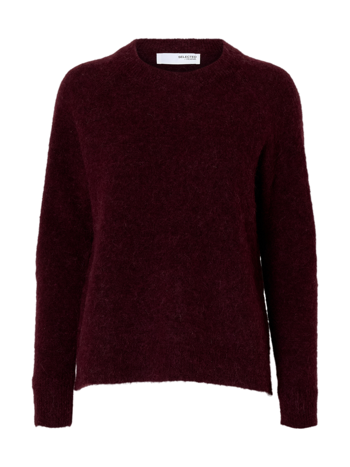 Slflulu Ls Knit O-Neck
