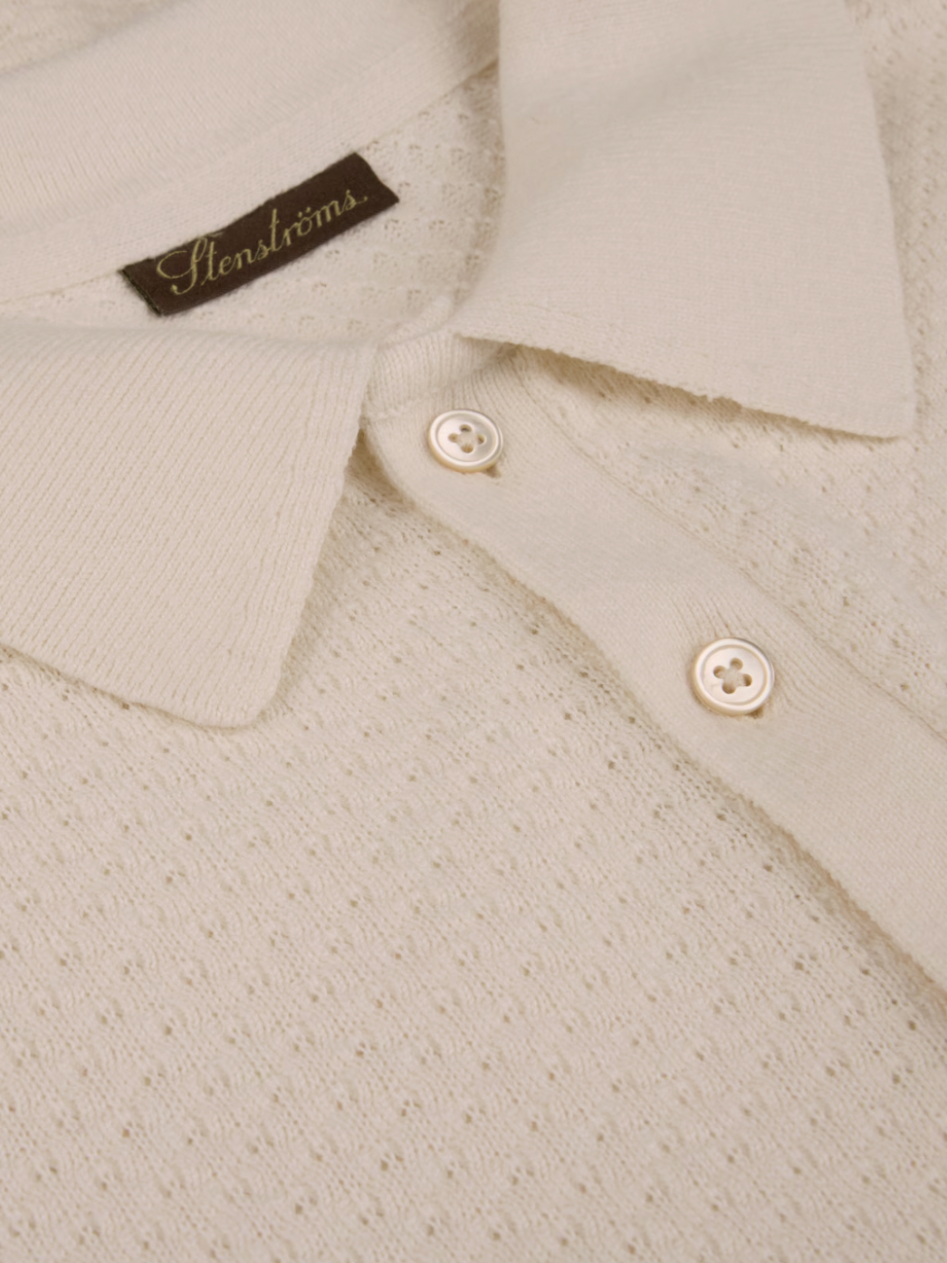 Polo Shirt Knitted Textured