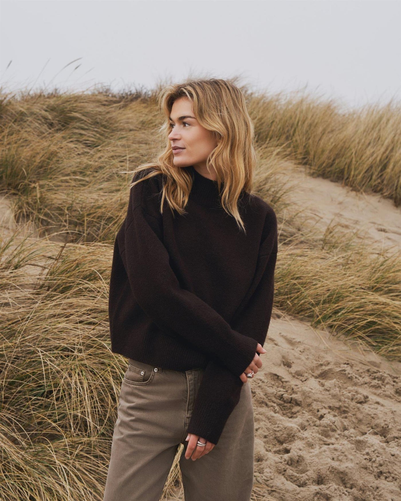 Paulina knit blouse