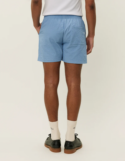 Stan Seersucker Swim Shorts