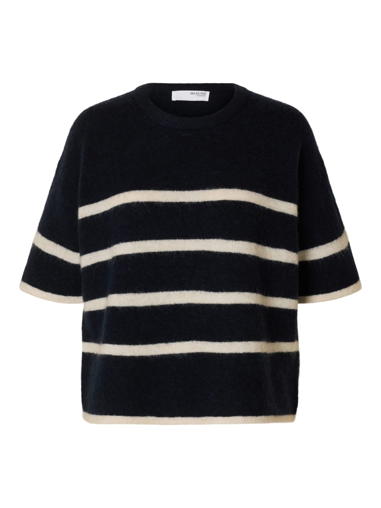 SLFMALINE-LILIANA 2/4 KNIT O-NECK NOOS