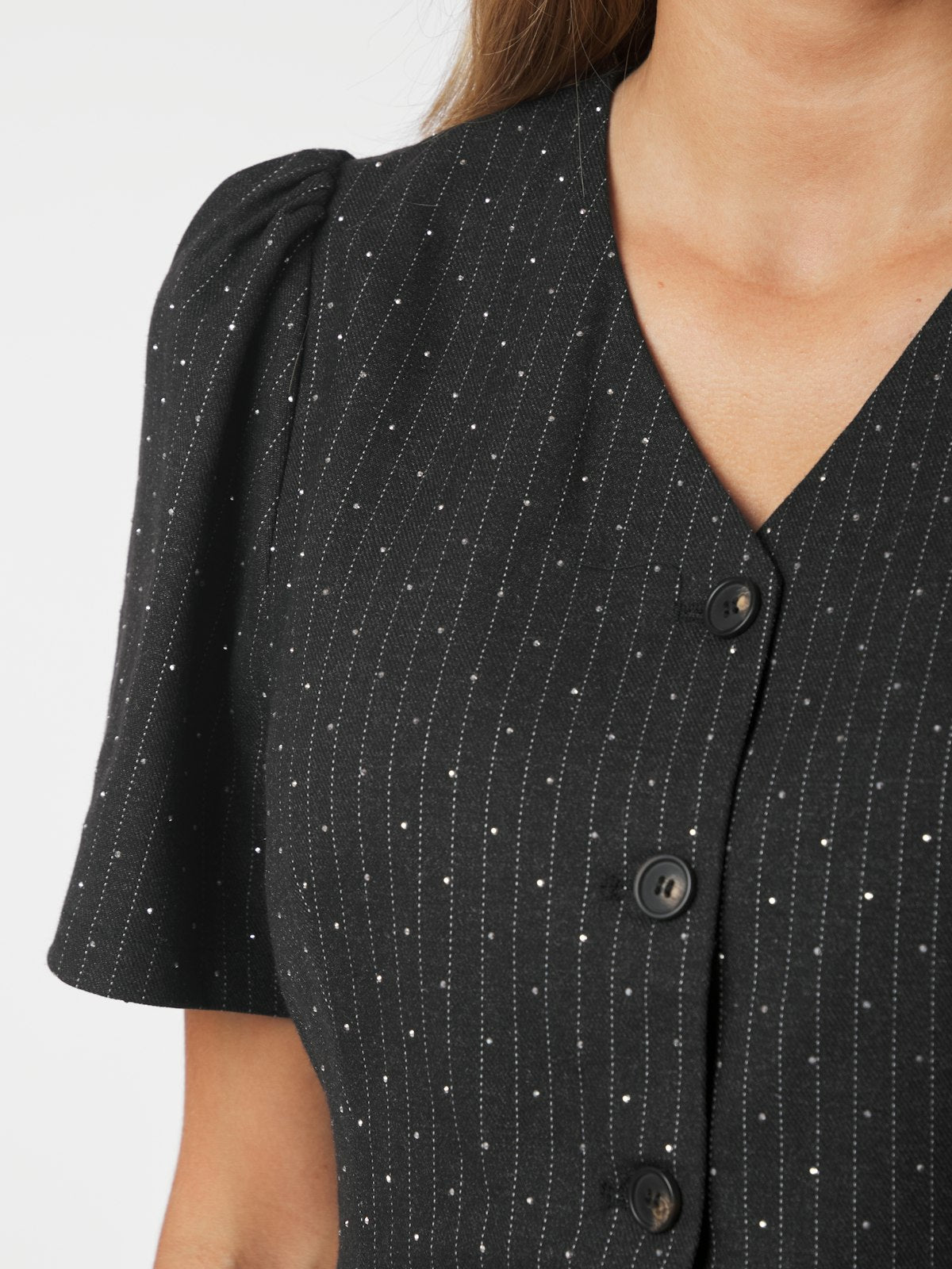 Jules B Pinstripe Blouse
