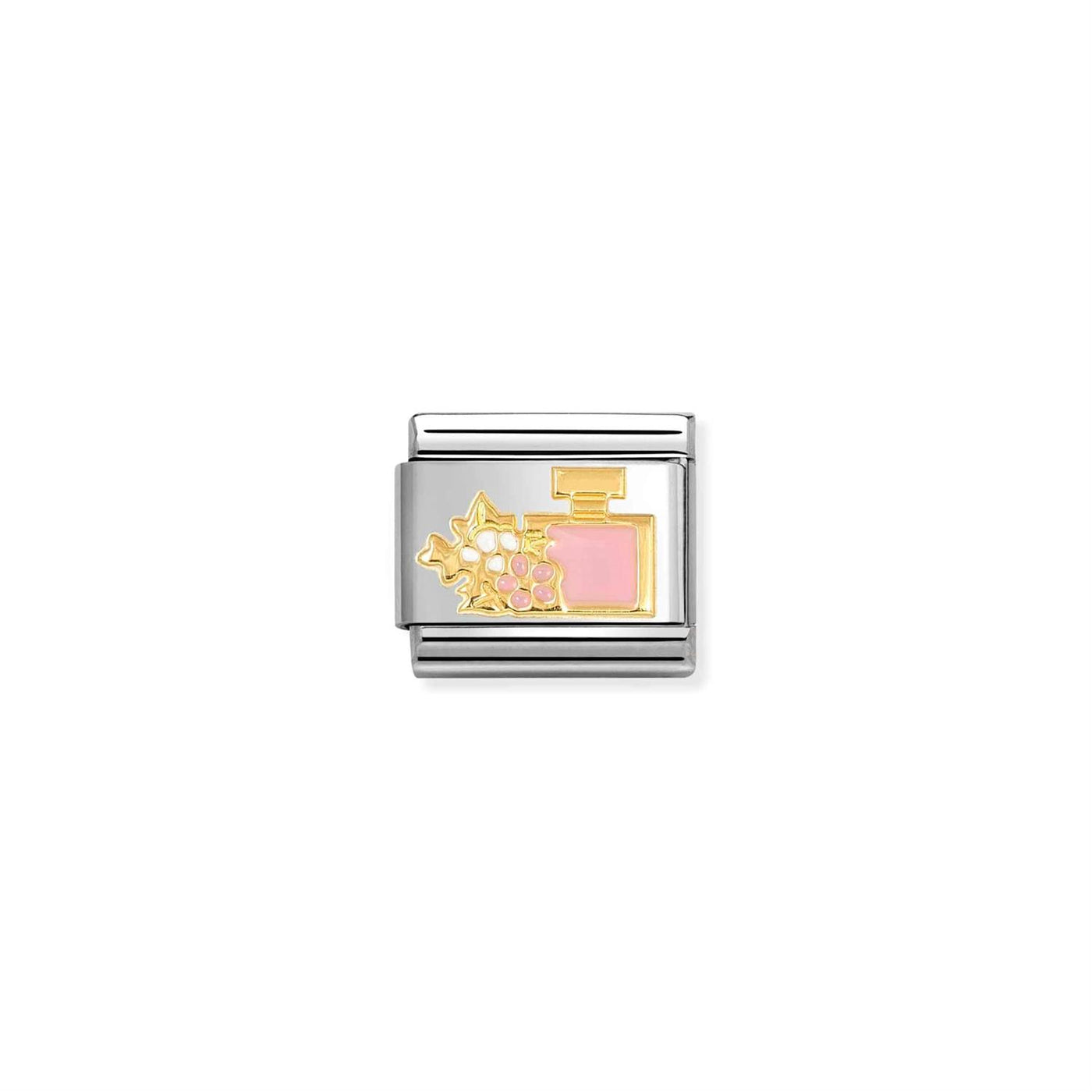 Perfume with Flower Pink White