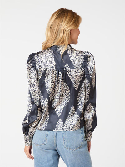 Rosslynn Paisley drop blouse