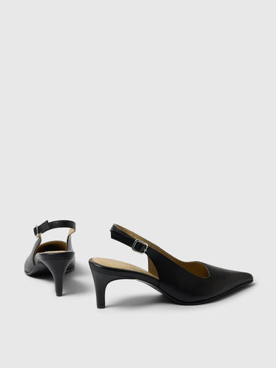 Slfisla Leather Pointy Slingback