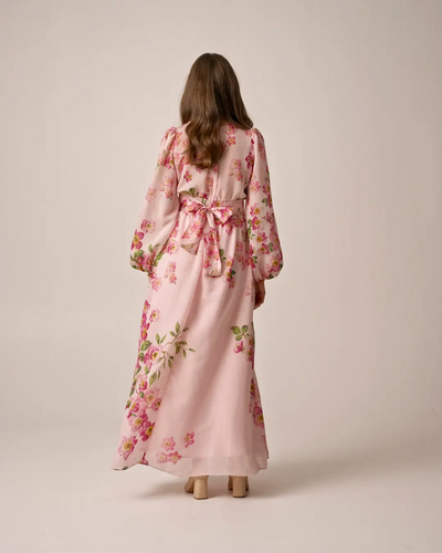 Viscose V-Neck Dress