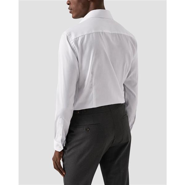 White Signature Twill Shirt - Slim fit