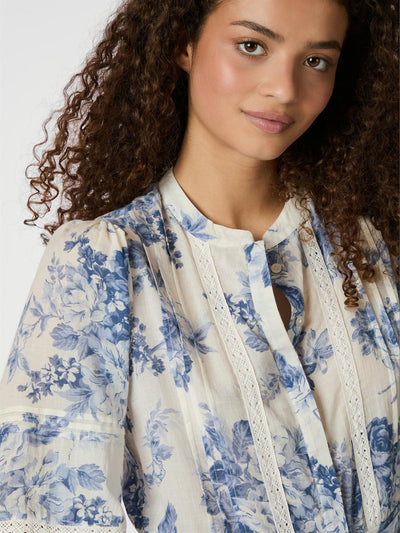 Roberta flower flow dress