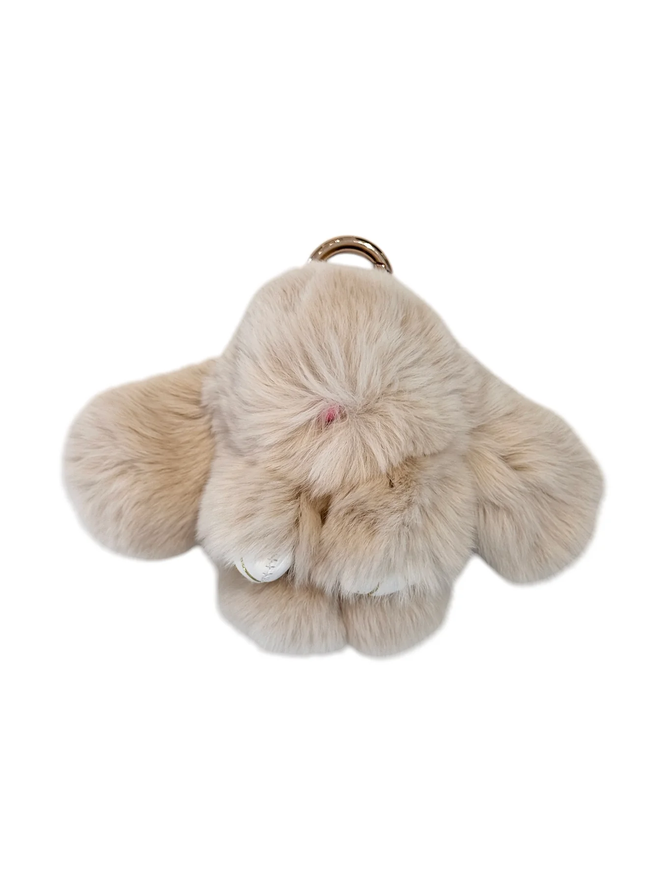 Fluffy Bunny Bag Charm