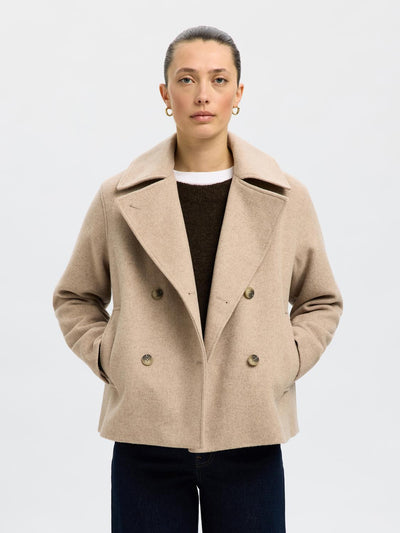 Slfalma Wool Blend Jacket