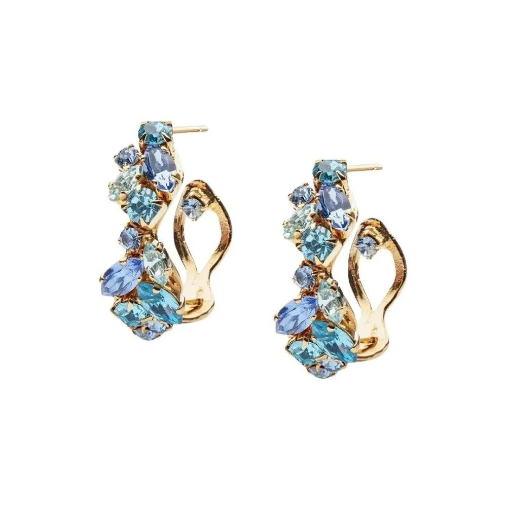 Stella Loop Earrings Gold