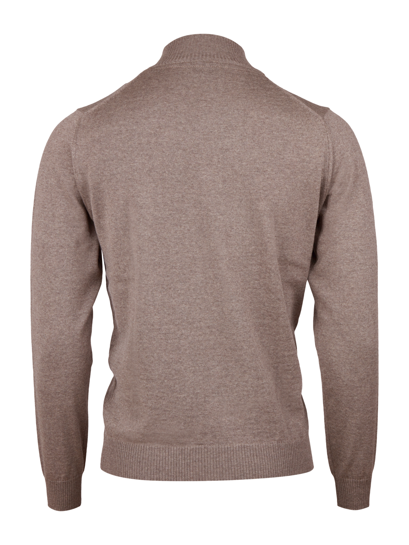 Sweater Knitted Half Zip Merino Wool