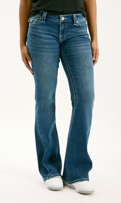Joey low rise flare flap