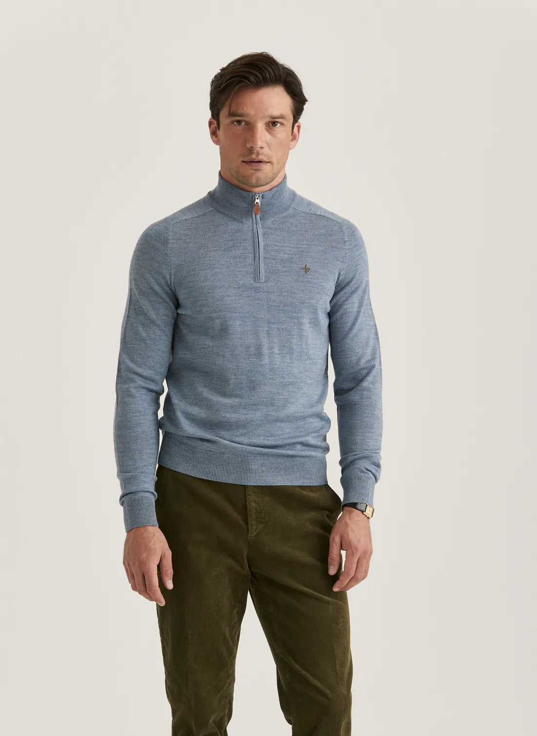 Merino John zip