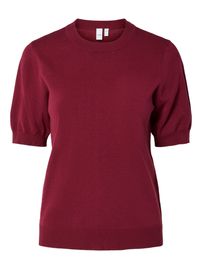 Yaslena Ss Knit Pullover