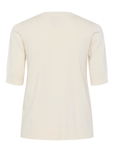 Yaslena Ss Knit Pullover S