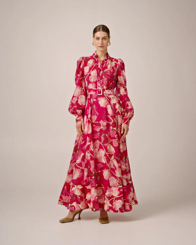 Viscose Belt Dress