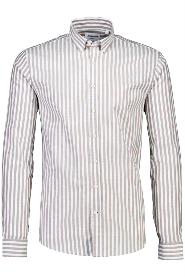 Striped Superflex Oxford L/s