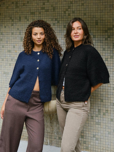 Benuta fluffy knit cardigan