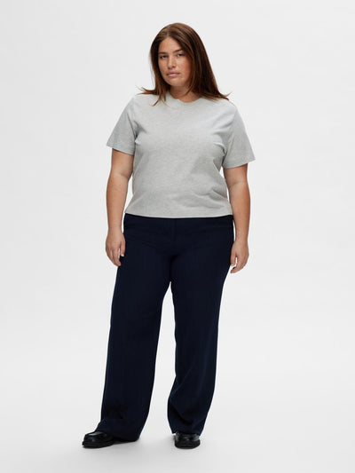SLFESSENTIAL SS BOXY TEE