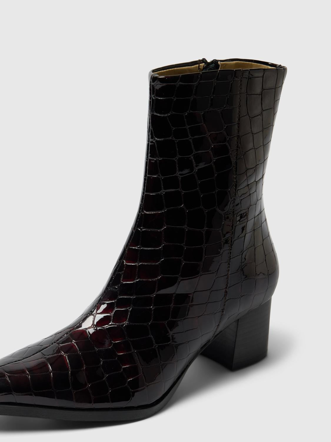 Slfstine Leather Boot