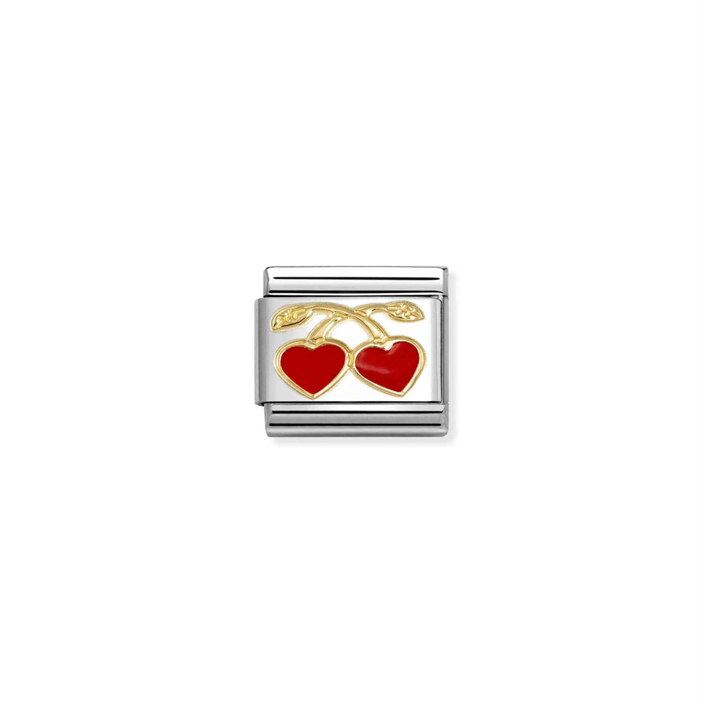 Red hearts cherries