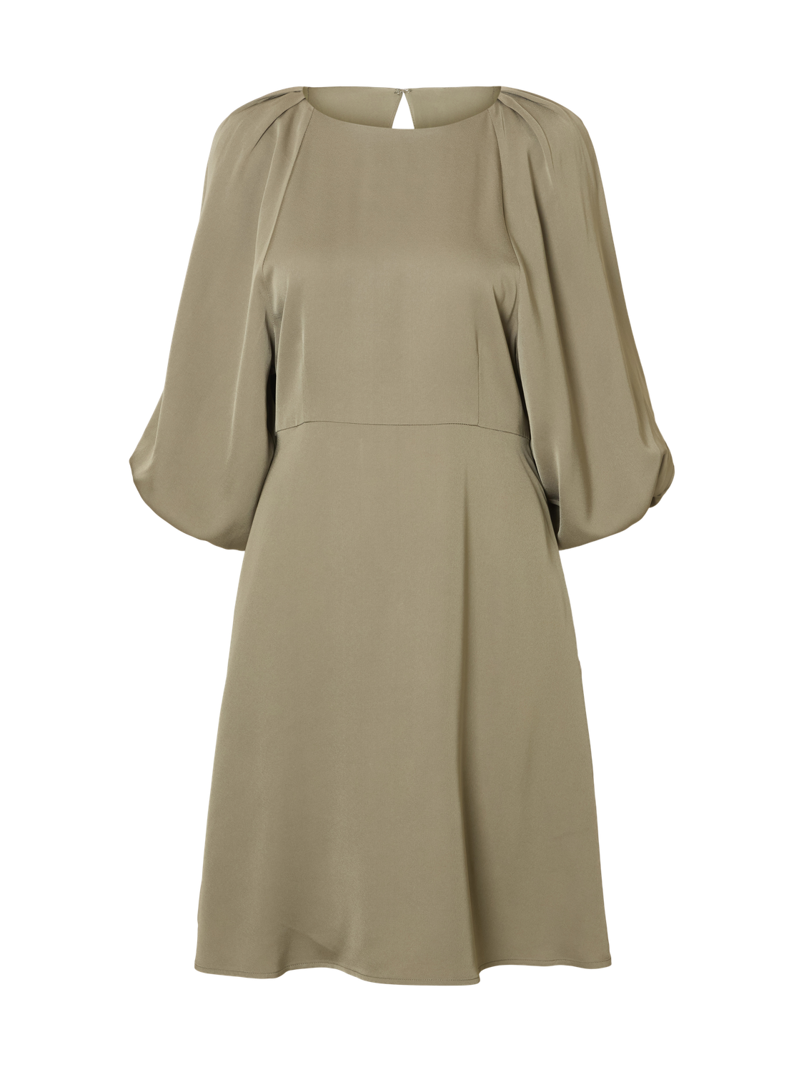 Slflaurina 3/4 short open back dress