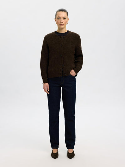 Slflulu LS Knit Short Cardigan