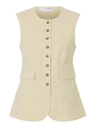 Slfiluna sl bottoned pocket vest