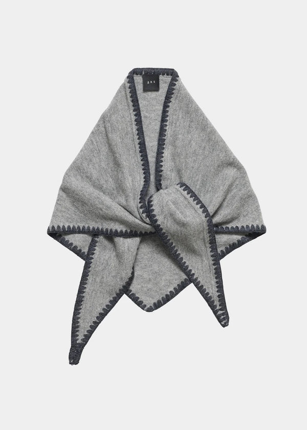 Mina Stitched Merino Scarf