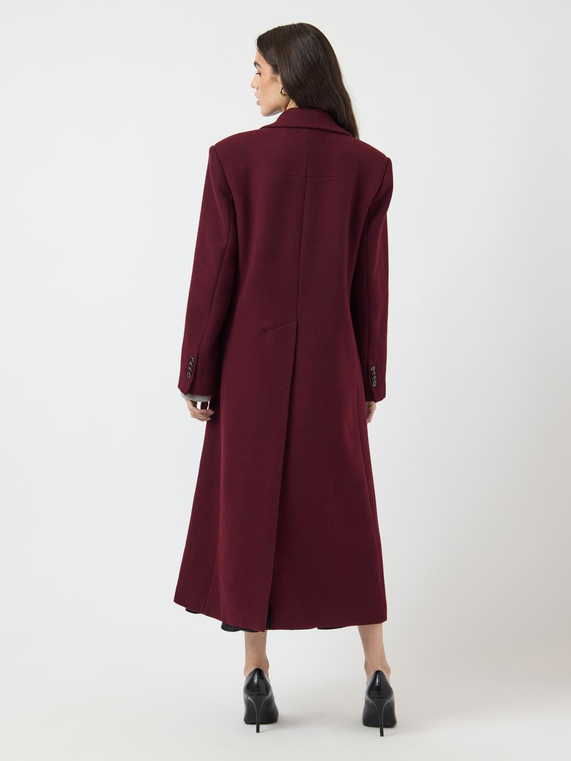 Yasroyla Ls Wool Blend Long Coat