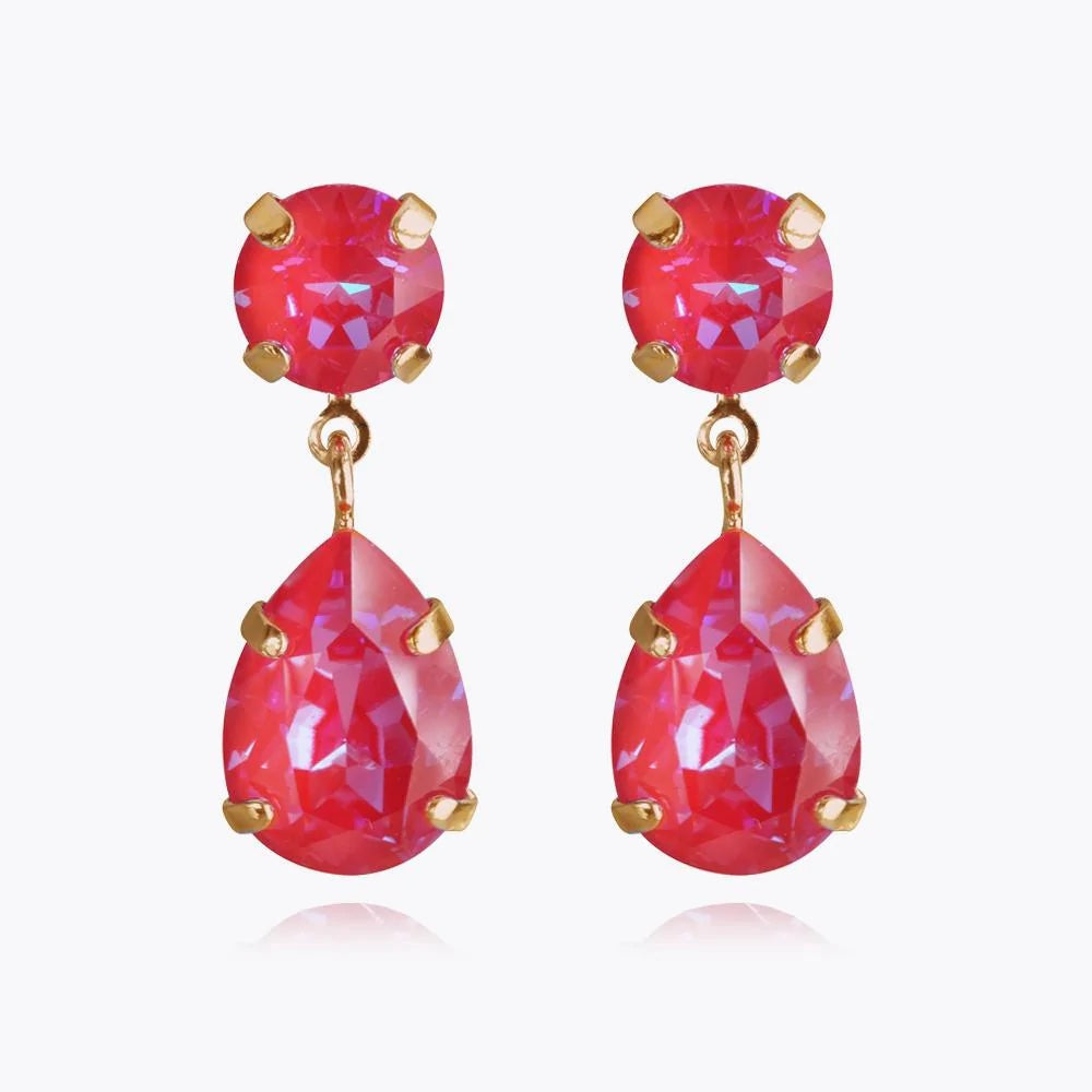 Mini Drop Earrings Gold