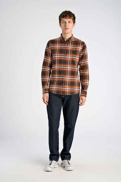 Brushed Checked shirt l/s