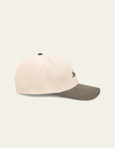Brad Contrast Suede Baseball Cap