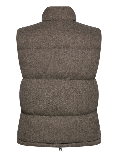Wool padded vest