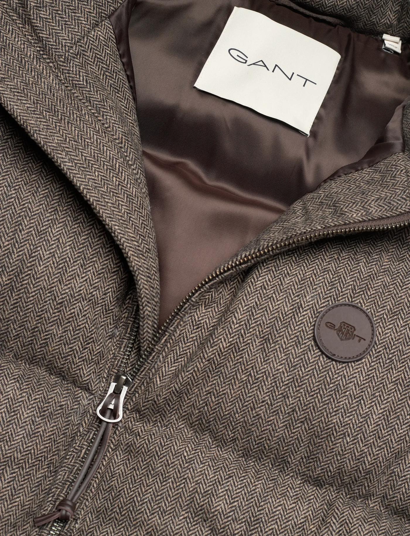 Wool padded vest