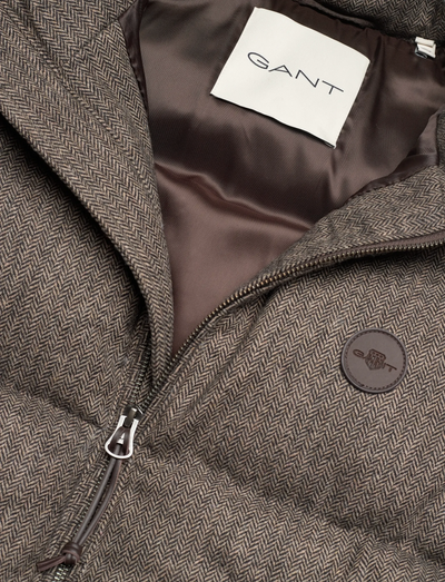 Wool padded vest