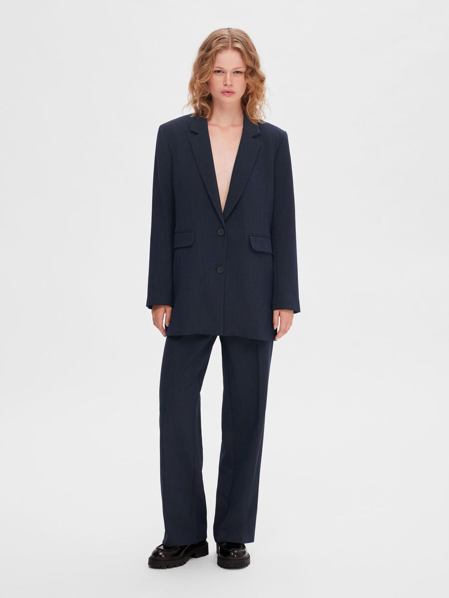 Rita LS relaxed blazer