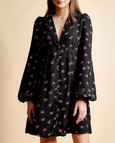 Autumn Button Down Dress