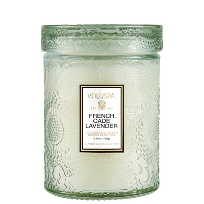 small jar candle french cade & lavender