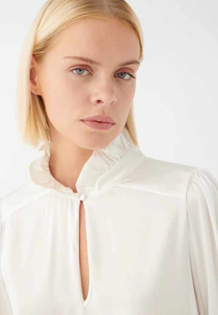 MERLE- Blouse with ruffle details