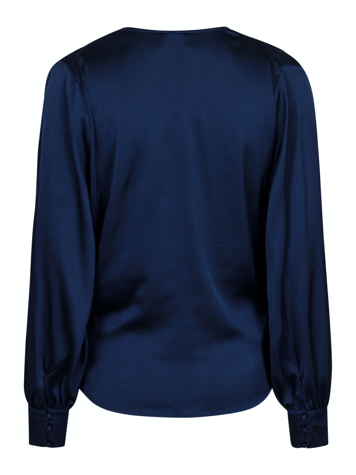 Zeleste satin blouse