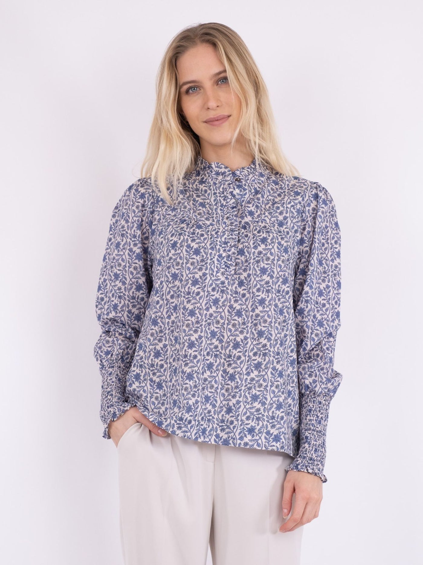 Karia botanical blouse