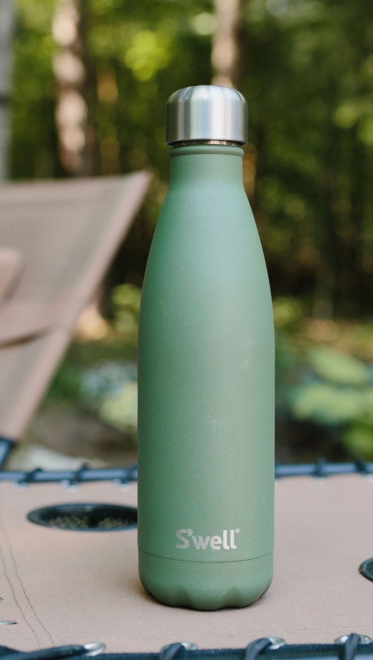Green Jasper Bottle