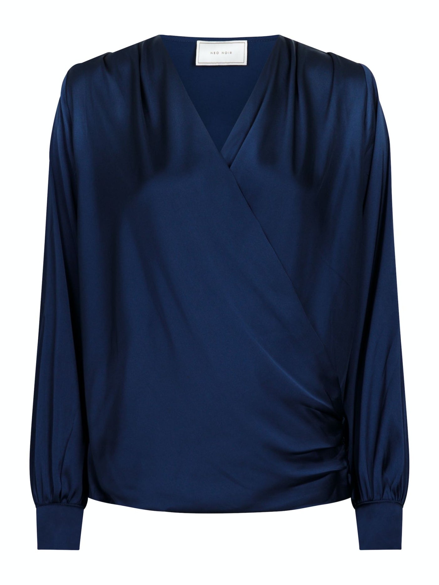 Zeleste satin blouse
